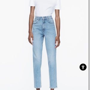 Zara mom fit jean